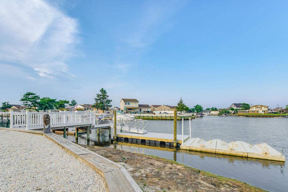 Little Egg Harbor Township Retreat with Private Dock